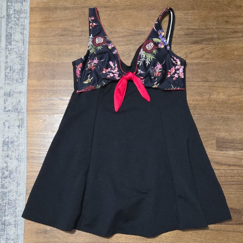 🔵3/$13 Suit Yourself Asian Inspired Swimsuit
